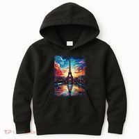 Paris Eiffel Tower I Love Paris Souvenir France Kids Hoodie thumb 0