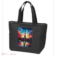 Paris Eiffel Tower I Love Paris Souvenir France Tote Bag thumb 3