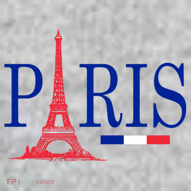 Paris Eiffel Tower Logo The Baniff Cuffed Pom Beanie