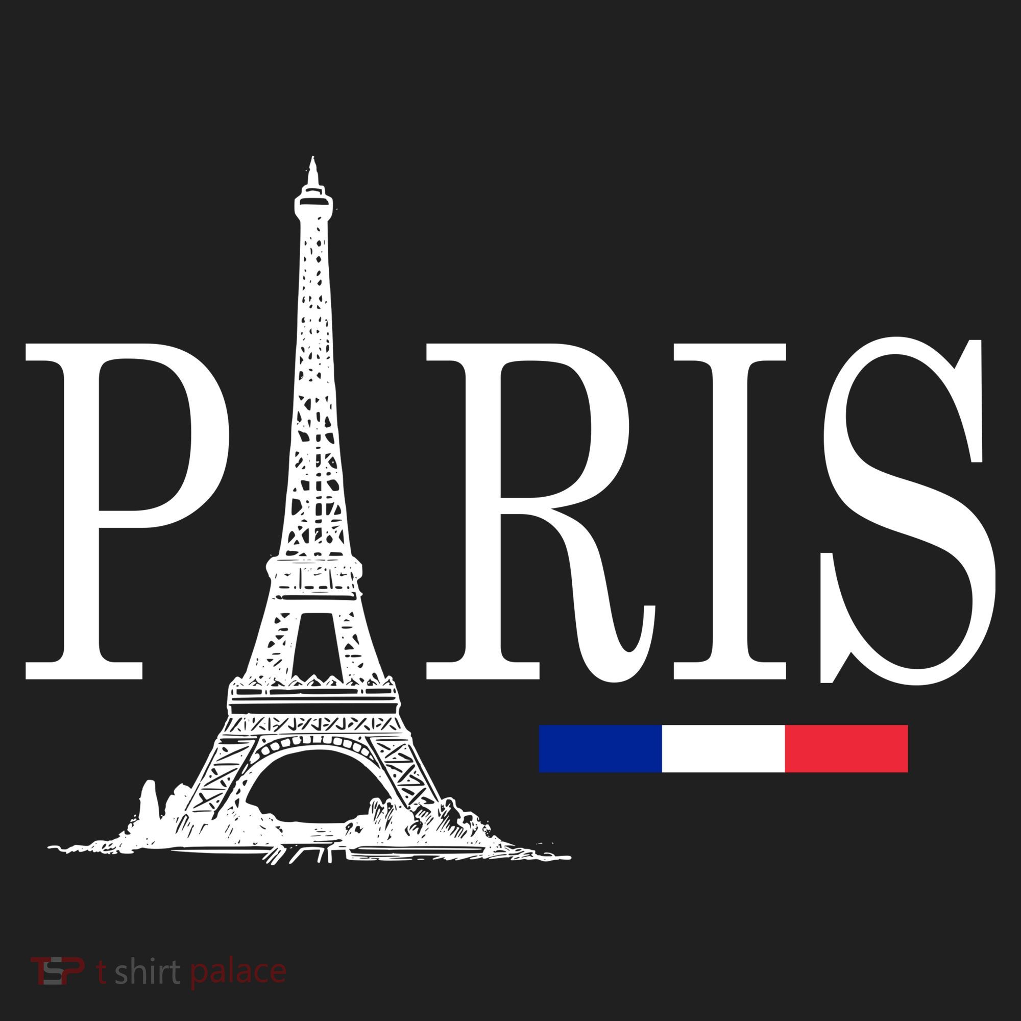 Paris Eiffel Tower Logo Women's Sweatshirt