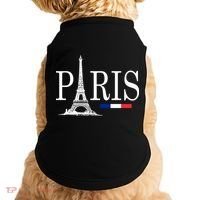 Paris Eiffel Tower Logo Doggie Tank thumb 0