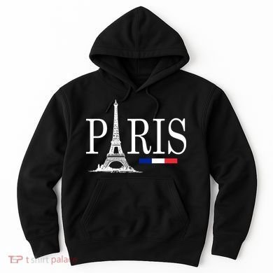 Paris Eiffel Tower Logo Hoodie