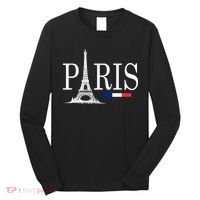 Paris Eiffel Tower Logo Long Sleeve Shirt thumb 0