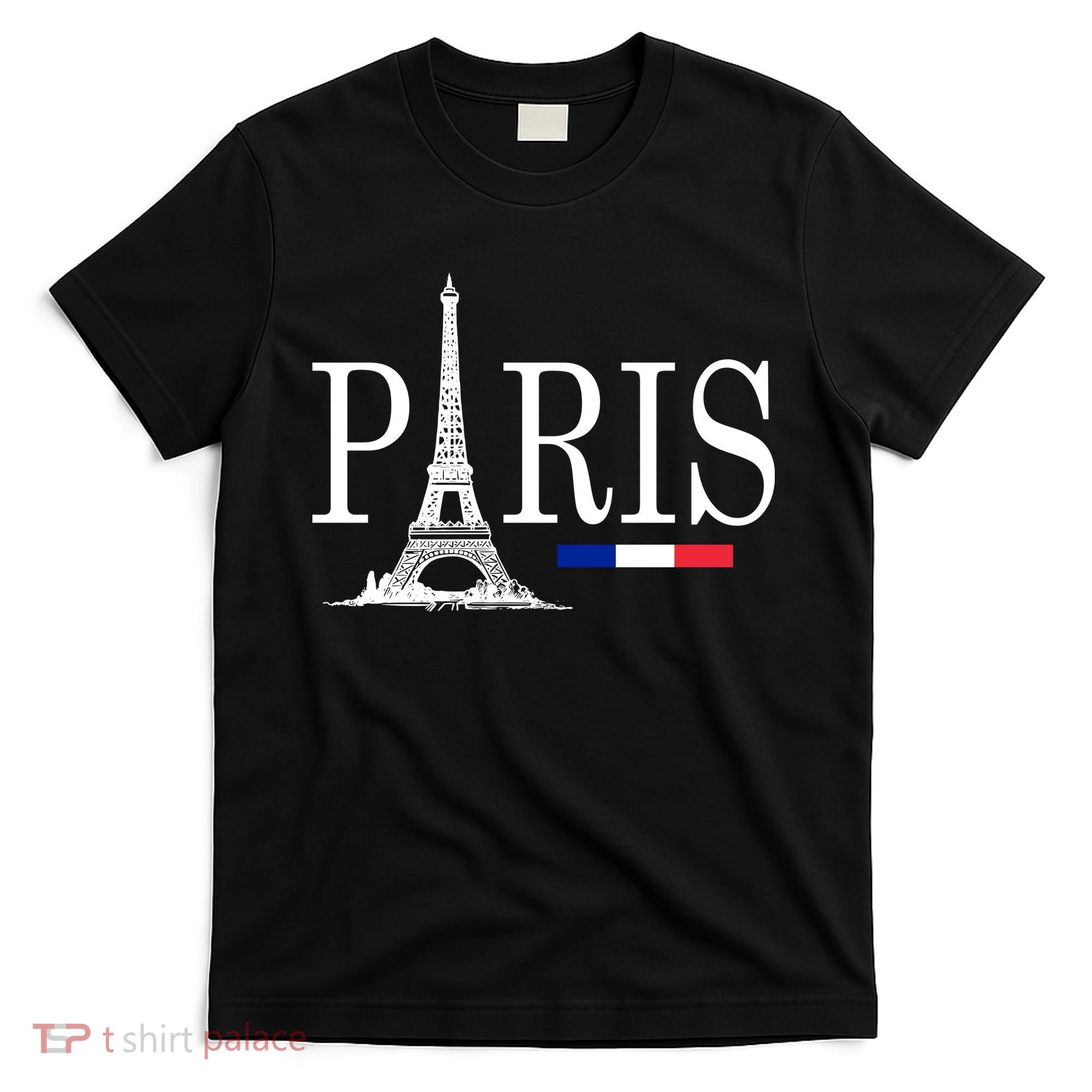 Paris Eiffel Tower Logo T-Shirt