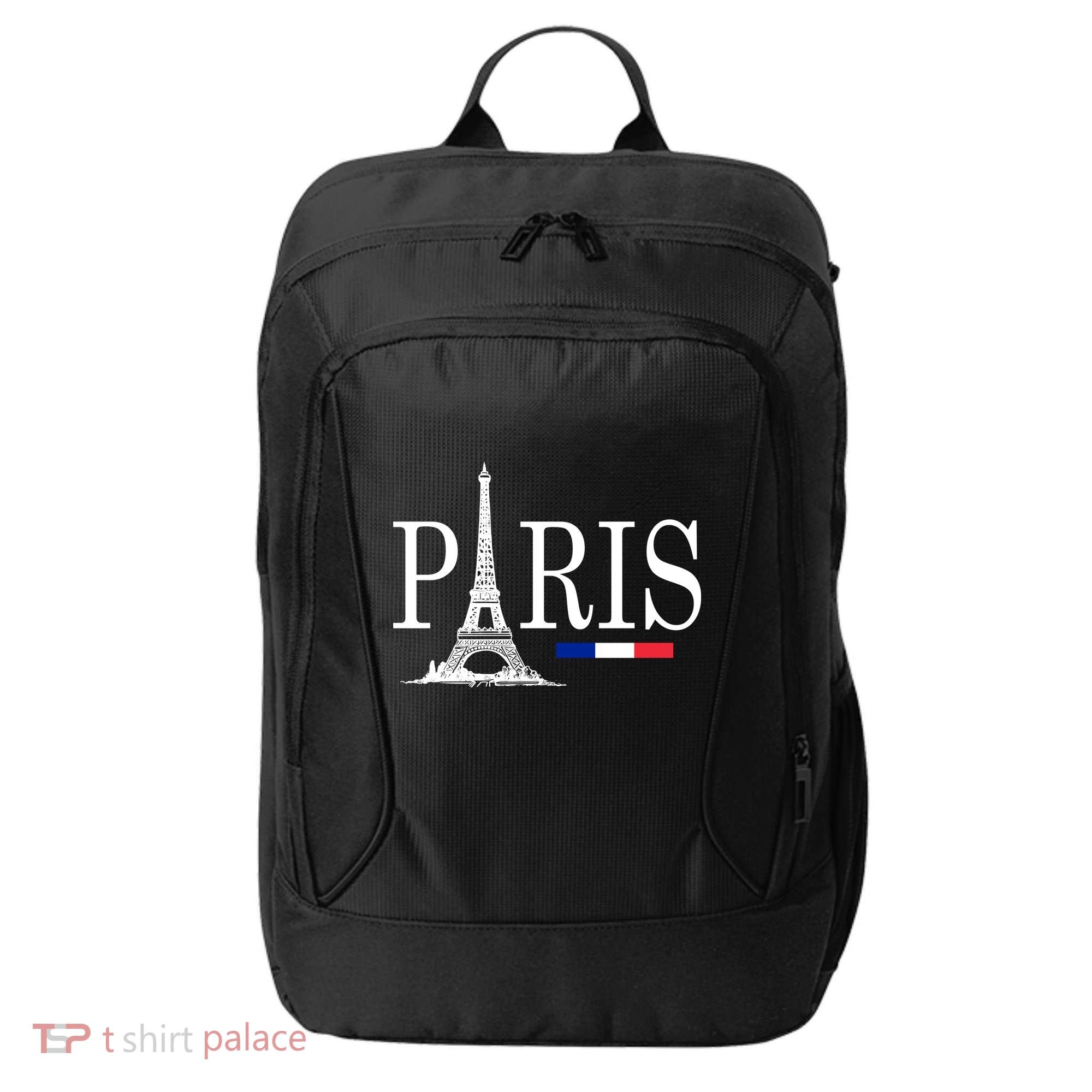 Paris Eiffel Tower Logo City Backpack