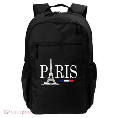 Paris Eiffel Tower Logo Backpack