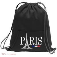 Paris Eiffel Tower Logo Sweatshirt Cinch Pack Bag thumb 0