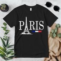 Paris Eiffel Tower Logo Premium T-Shirt thumb 2