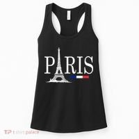 Paris Eiffel Tower Logo Women's Tank Top thumb 0
