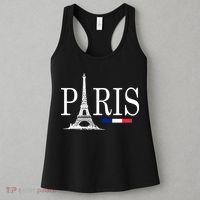 Paris Eiffel Tower Logo Women's Tank Top thumb 3