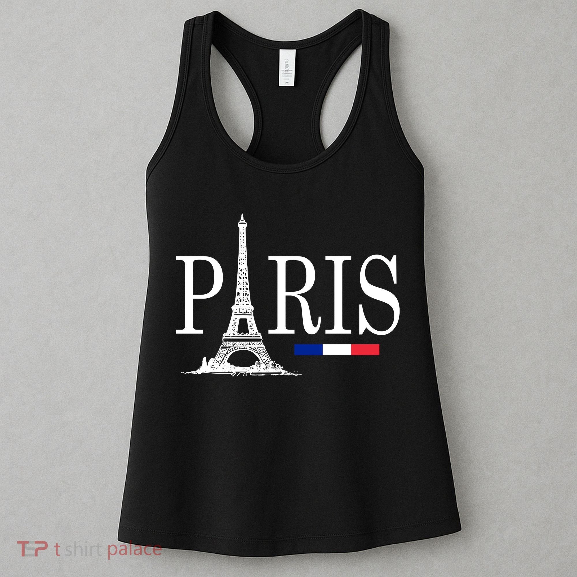 Paris Eiffel Tower Logo Women's Tank Top