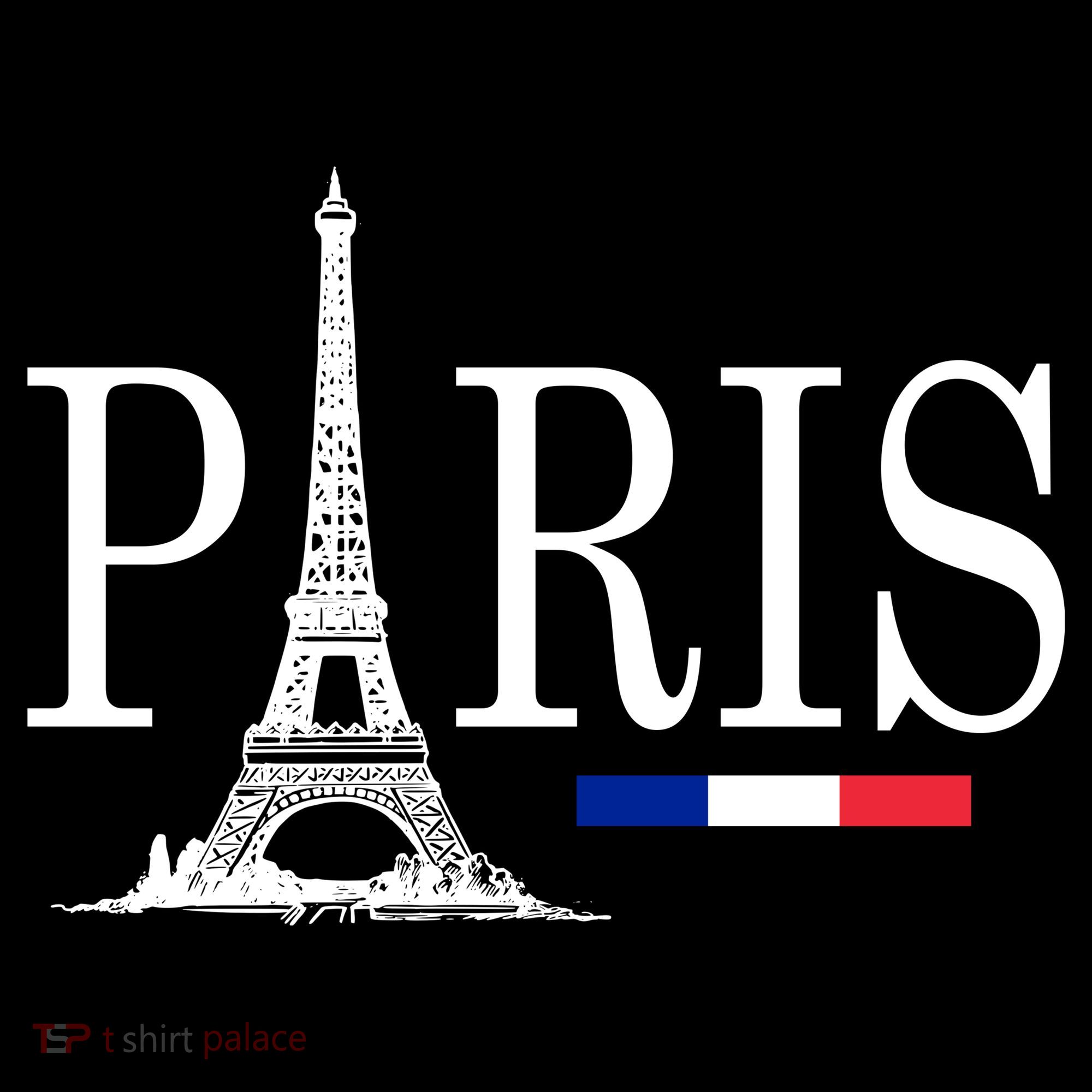 Paris Eiffel Tower Logo Women's Tank Top