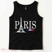 Paris Eiffel Tower Logo Tank Top thumb 2