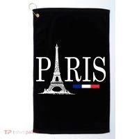 Paris Eiffel Tower Logo Golf Towel thumb 0