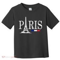 Paris Eiffel Tower Logo Toddler T-Shirt thumb 0