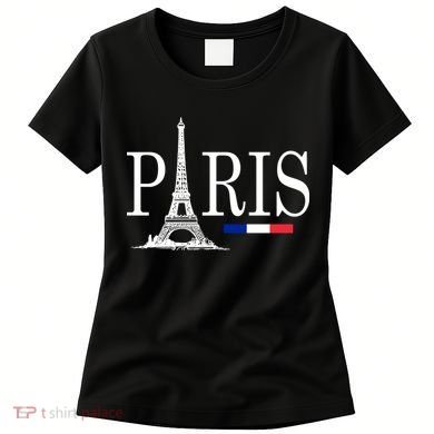 Paris Eiffel Tower Logo Women's T-Shirt