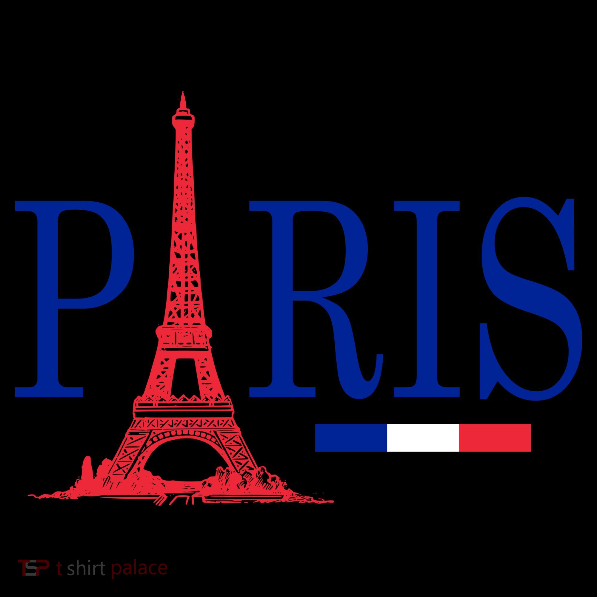 Paris Eiffel Tower Logo Kids Colorblock Raglan Jersey