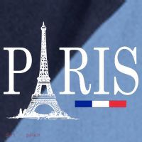 Paris Eiffel Tower Logo Raglan Baseball Sleeve Shirt thumb 2