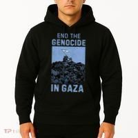 Palestine End the Genocide in Gaza Hoodie thumb 2