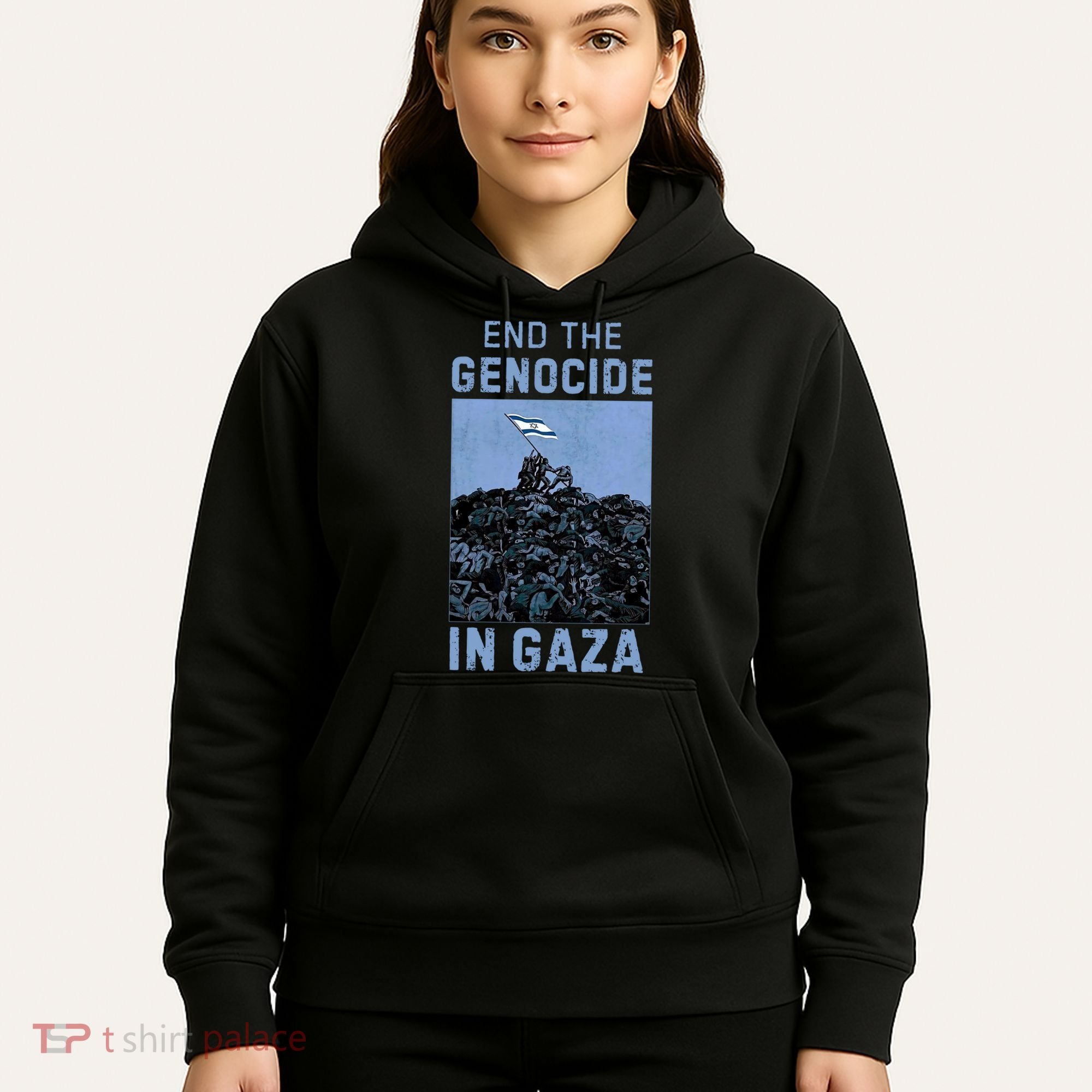 Palestine End the Genocide in Gaza Hoodie