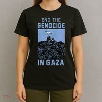 Palestine End the Genocide in Gaza T-Shirt thumb 4