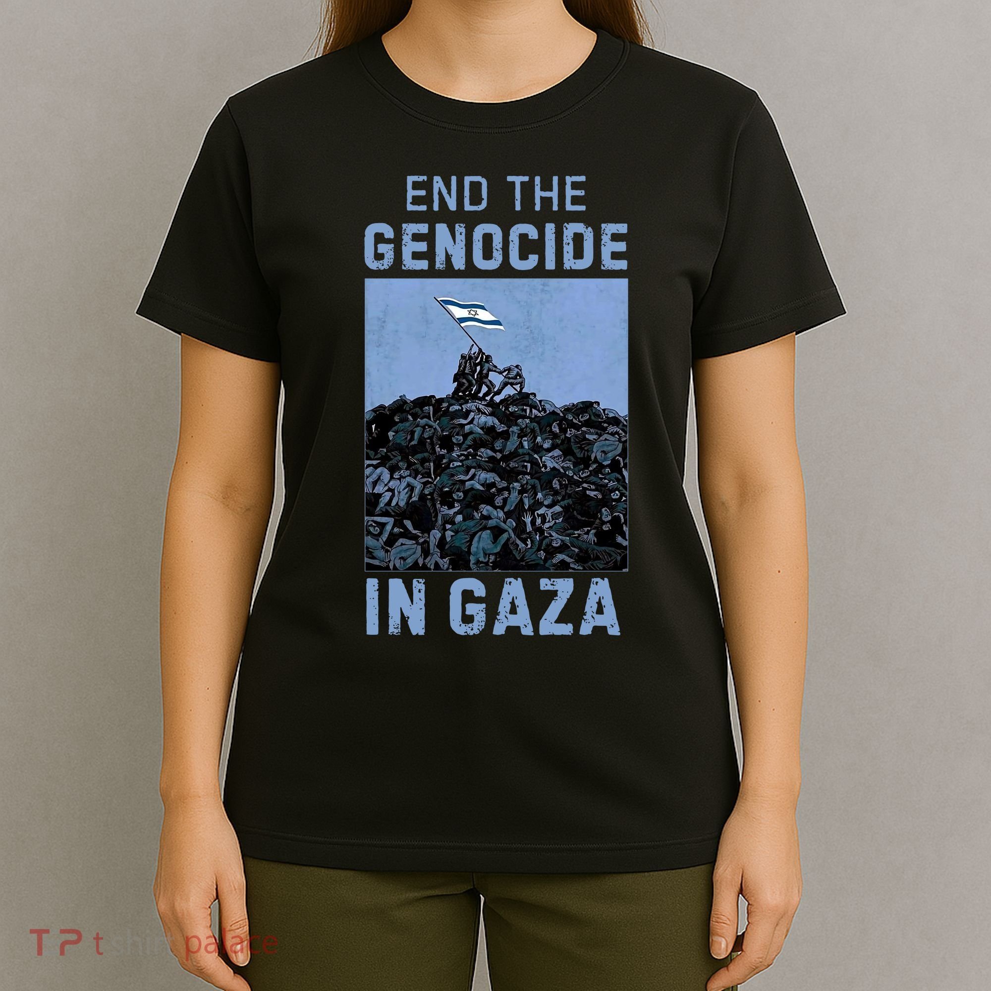 Palestine End the Genocide in Gaza T-Shirt