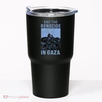Palestine End the Genocide in Gaza Tumbler thumb 0