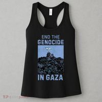 Palestine End the Genocide in Gaza Women's Tank Top thumb 3