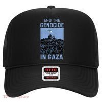 Palestine End the Genocide in Gaza Hat thumb 0