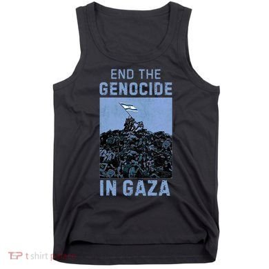 Palestine End the Genocide in Gaza Tank Top