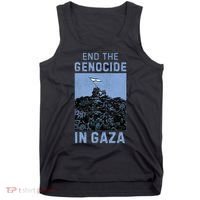 Palestine End the Genocide in Gaza Tank Top thumb 0