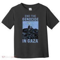 Palestine End the Genocide in Gaza Toddler T-Shirt thumb 0