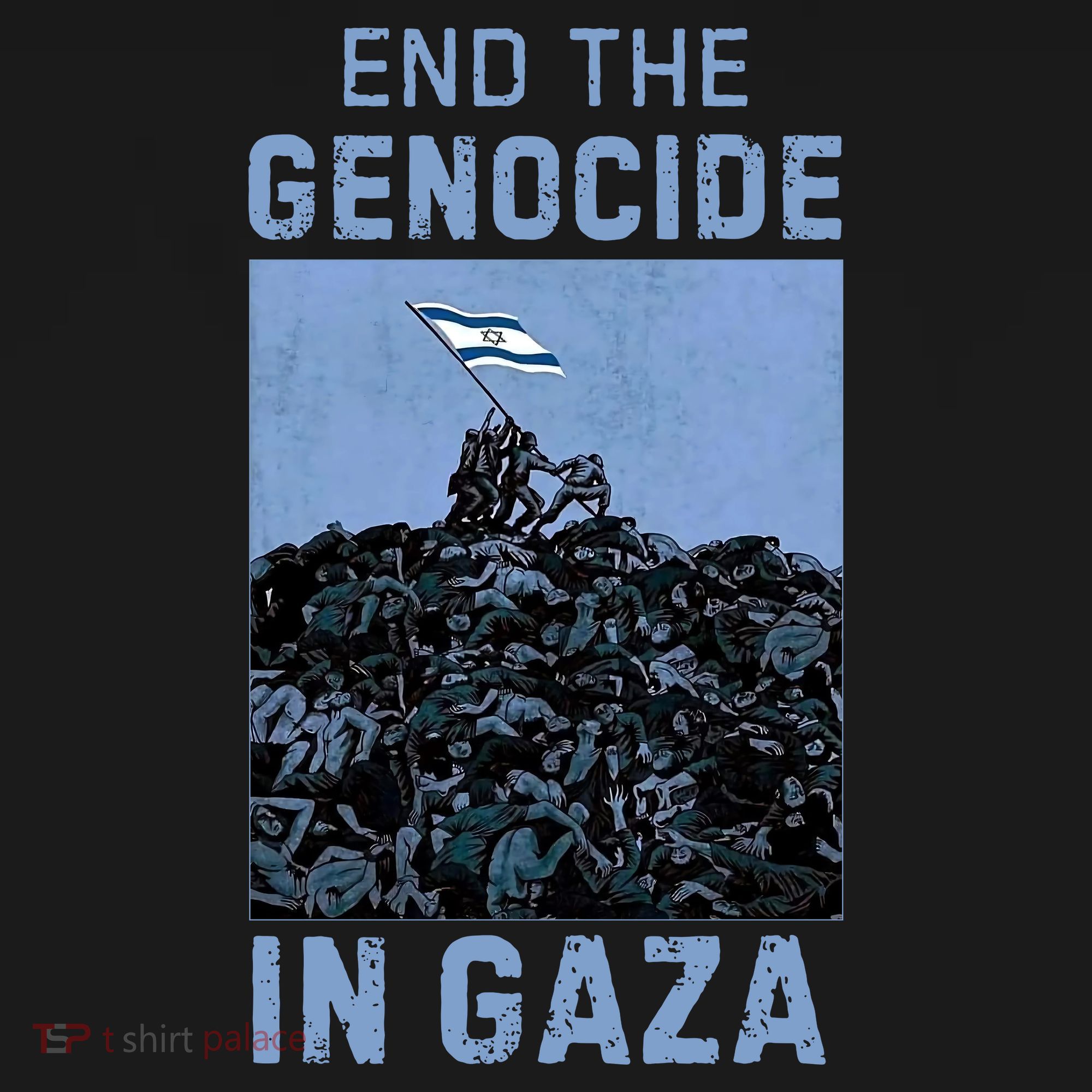 Palestine End the Genocide in Gaza Tote Bag