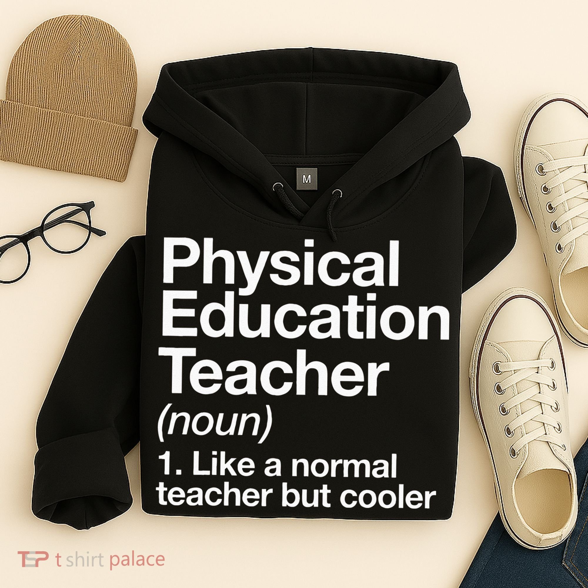 Physical Education Teacher Definition Sports P.E. School Hoodie