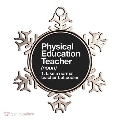 Physical Education Teacher Definition Sports P.E. School Ornament