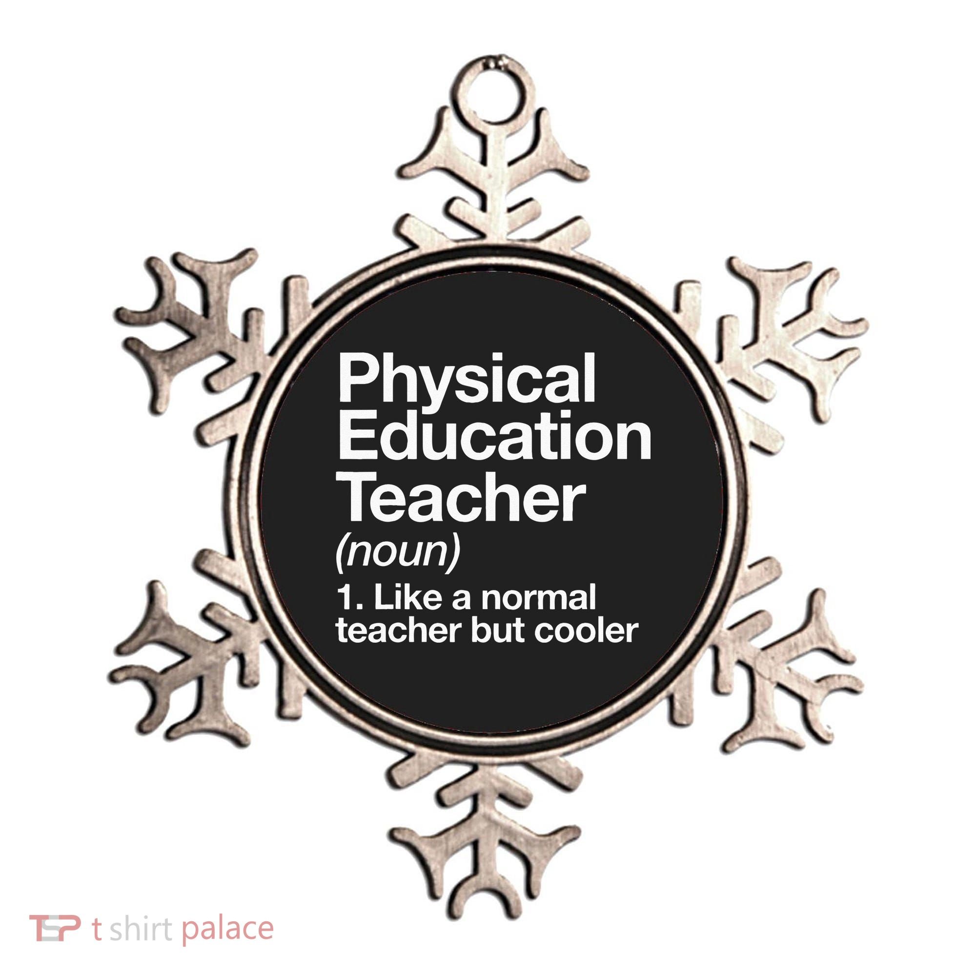 Physical Education Teacher Definition Sports P.E. School Ornament