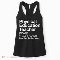 Physical Education Teacher Definition Sports P.E. School Women's Tank Top thumb 0