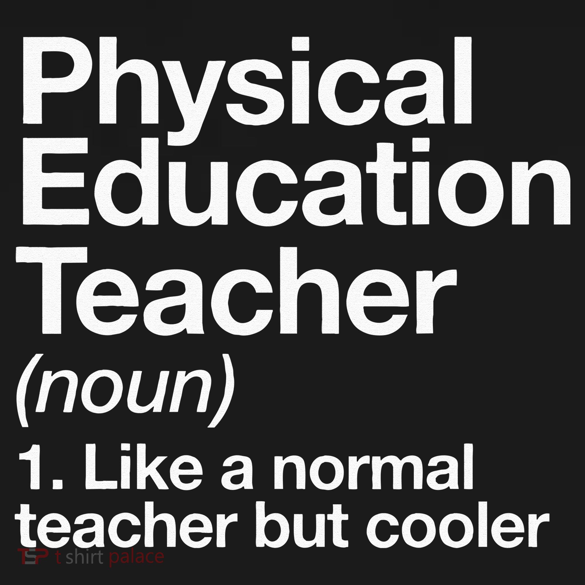 Physical Education Teacher Definition Sports P.E. School Women's Tank Top