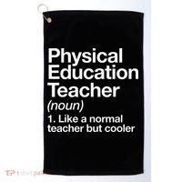 Physical Education Teacher Definition Sports P.E. School Golf Towel thumb 0