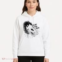 Possum Eat The Rich Feed The Poor Trash Squad Opossum Lovers Hoodie thumb 5