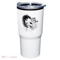 Possum Eat The Rich Feed The Poor Trash Squad Opossum Lovers Tumbler thumb 0