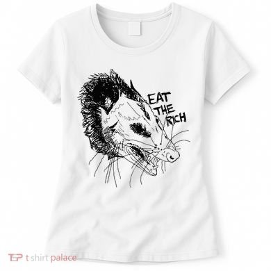 Possum Eat The Rich Feed The Poor Trash Squad Opossum Lovers Women's T-Shirt