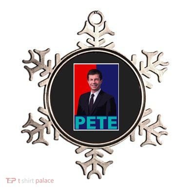 Pete Buttigieg Ornament
