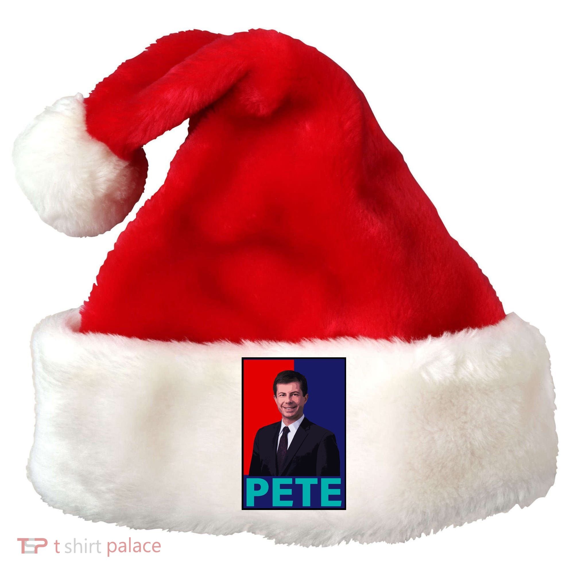 Pete Buttigieg Santa Hat