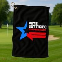 Pete Buttigieg Presidential Star Golf Towel thumb 1