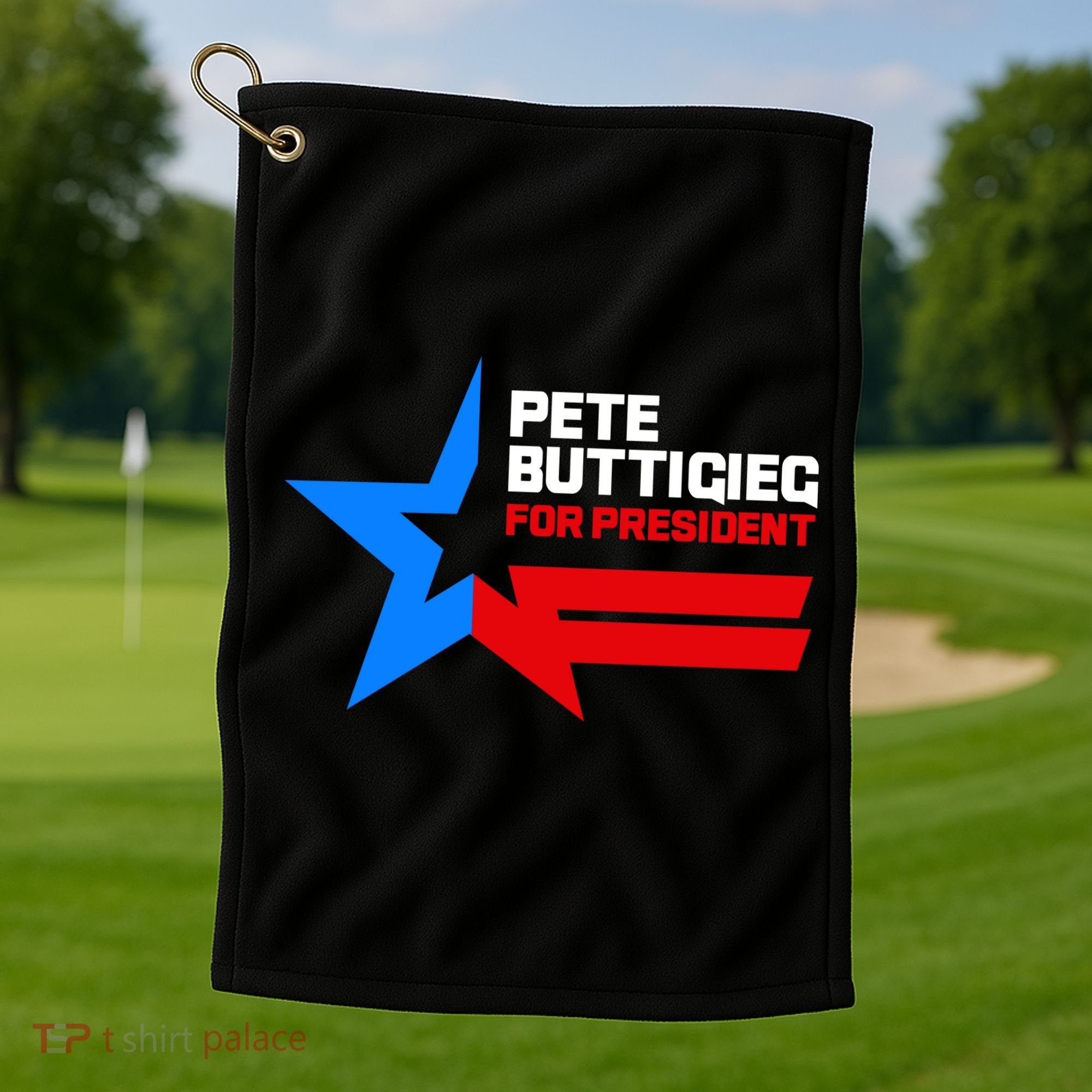 Pete Buttigieg Presidential Star Golf Towel