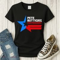 Pete Buttigieg Presidential Star Women's T-Shirt thumb 3