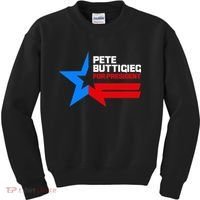 Pete Buttigieg Presidential Star Kids Sweatshirt thumb 0
