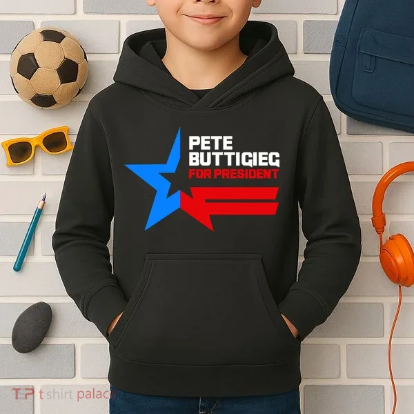 Pete Buttigieg Presidential Star Kids Hoodie