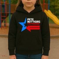 Pete Buttigieg Presidential Star Kids Hoodie thumb 3